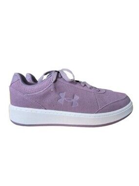 Under Armour Purple Suede Casual Sneakers